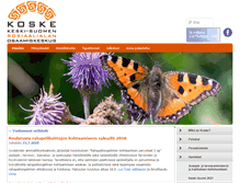 Tablet Screenshot of koskeverkko.fi